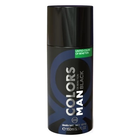 Colors Black Man Déodorant Benetton - Desodorante Masculino