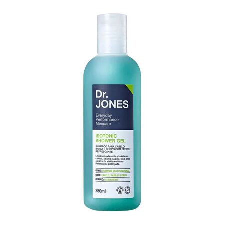 Isotonic Shower Gel Dr. Jones - Shampoo para Barba, Cabelo e Corpo