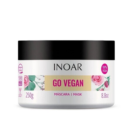 *INOAR MASCARA GO VEGAN CACHOS 250 GR