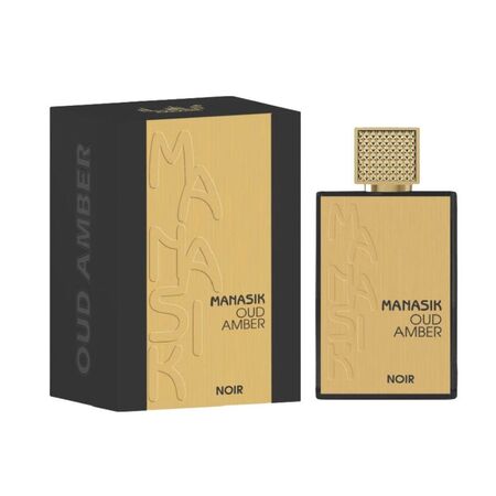 Perfume Masculino Oud Amber Noir 100ml - Manasik