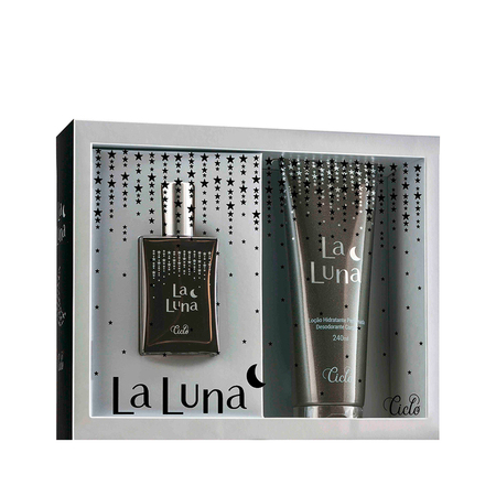 Kit de Perfume Feminino La Luna Ciclo - Deo Colônia 50ml + Hidratante 240ml