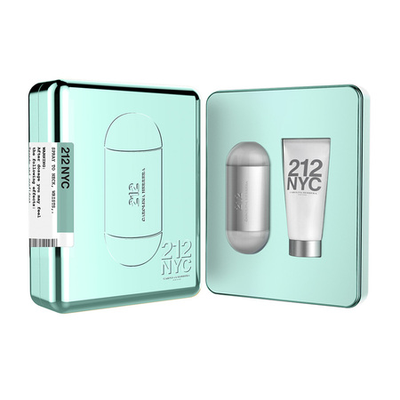 Kit de Perfume Masculino 212 NYC Carolina Herrera - Eau de Toilette 100ml + Loção Corporal 100ml