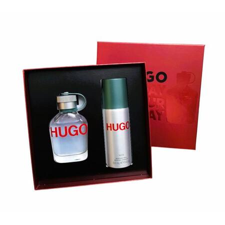 Kit de Perfume Masculino Hugo Man - Eau de Toilette 75ml + Desodorante 150ml