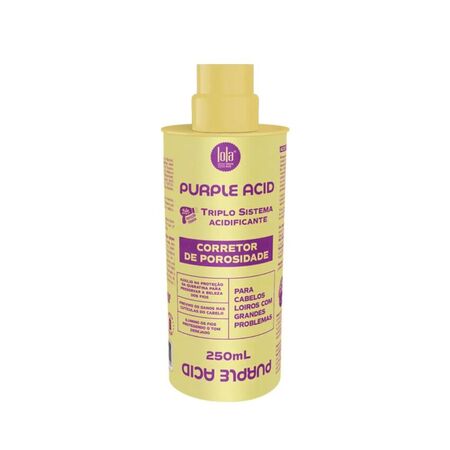 Corretor De Porosidade Acidificante Purple Acid 250ml - Lola