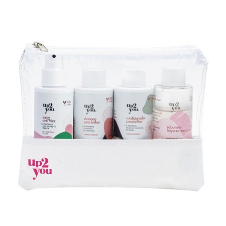 Kit Travel Size + Necessaire Up2you - 4 x 100ml