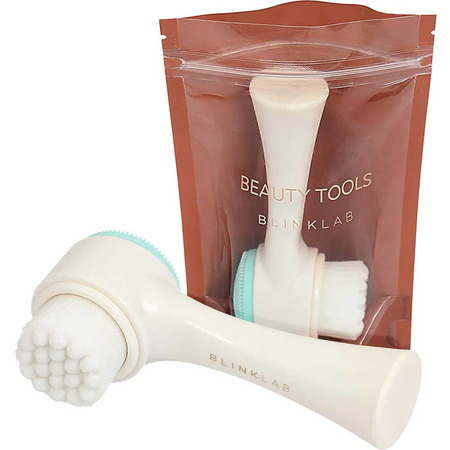 Blink Lab 2 em 1 Branco - Escova de Limpeza Facial