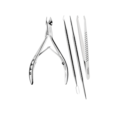 # TRAMONTINA KIT UNHAS COMPLETO INOX 4PC
