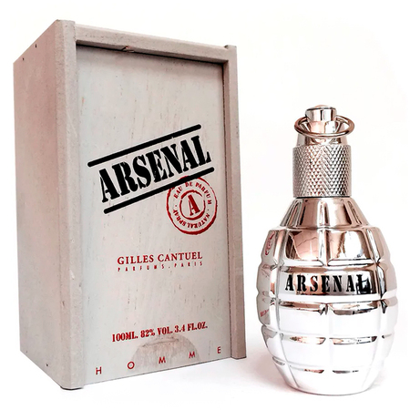 Arsenal Platinum Wood Eau de Parfum - Perfume Masculino