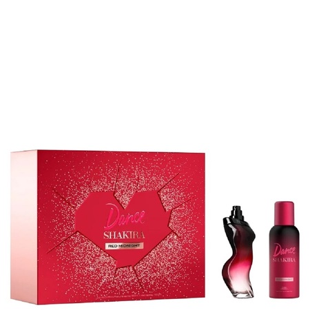 Shakira On The Go Red Midnight Eau de Toilette - Kit de Perfume Feminino