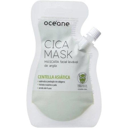 Océane Cica Mask Argila e Centella Asiática - Máscara Facial