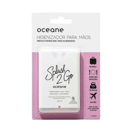 Océane Splash 2 Go English Lavender - Higienizador de Mãos