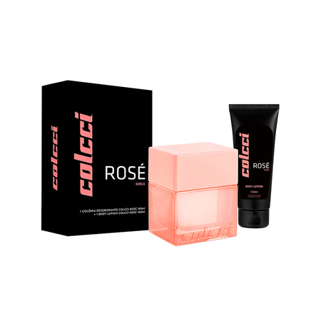 Kit de Perfume Feminino Colcci Rose - Deo Colonia 100ml + Body Lotion 100ml