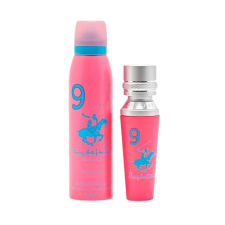 Kit Perfume Feminino Nine Beverly Hills Polo Club - Eau de Toilette 50ml + Desodorante 150ml