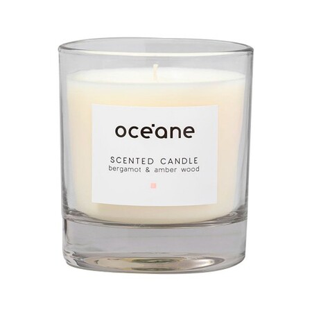 *OCEANE SCENTED CANDLE VELA BERGAMOTA E AMBAR 180GR