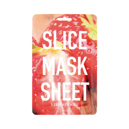 Blink Lab Kocostar Slice Mask Sheet Strawberry - Máscara Facial Morango