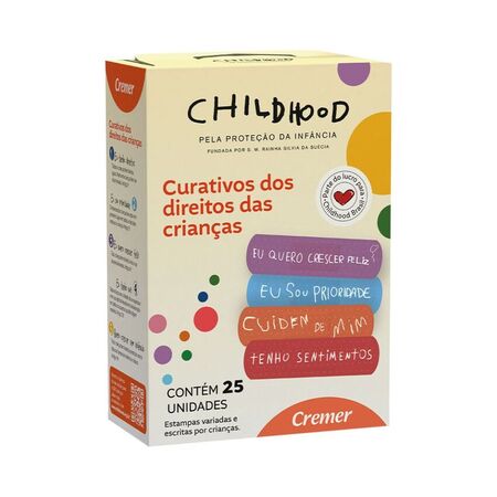 Curativo dos Direitos das Crianças 25 unidades - Cremer