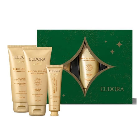 *EUD KIT LA PIEL  AMBAR D LOC 100ML+SAB 100ML+CR MAOS 50G