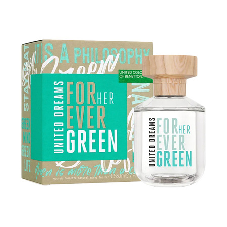 Forever Green United Dreams Eau de Toilette Benetton - Perfume Feminino