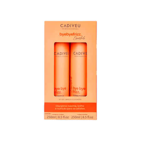 Cadiveu Bye Bye Frizz Home Care Limpeza - Kit para os Cabelos