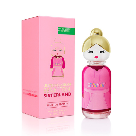 Benetton Sisterland Pink Raspberry Eau de Toilette - Perfume Feminino 80ml