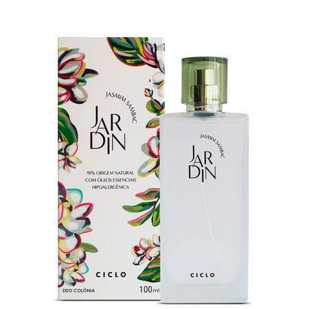 Perfume Feminino Jardin Jasmim Sambac Deo Colonia 100ml - Ciclo