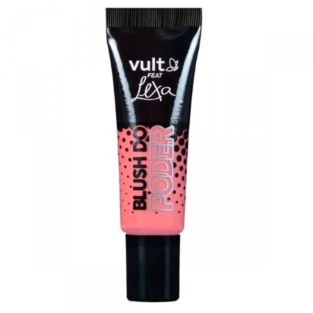 Blush do Poder Rosa Pronta pro Combate Vult feat Lexa - Blush 10ml