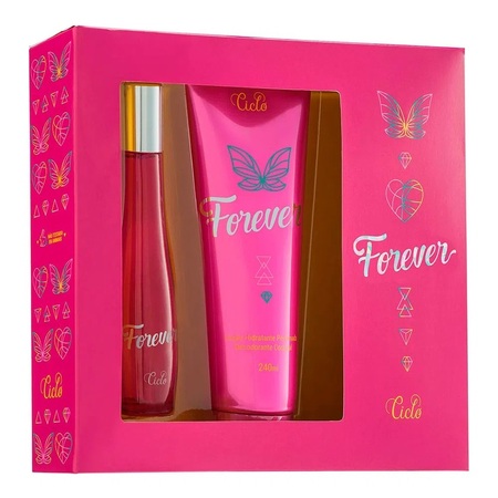 Forever Deo Colônia Ciclo - Kit de Perfume Feminino