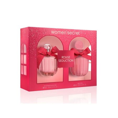 Coffret Perfume Feminino Rouge Seduction 100ml + Body Lotion 200ml - Women Secret