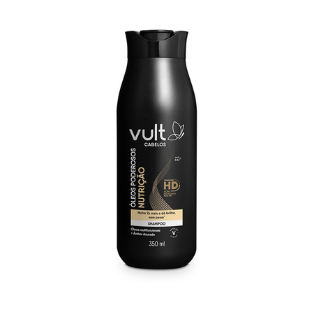 Vult Cabelos Óleos Poderosos Nutrição - Shampoo 350ml