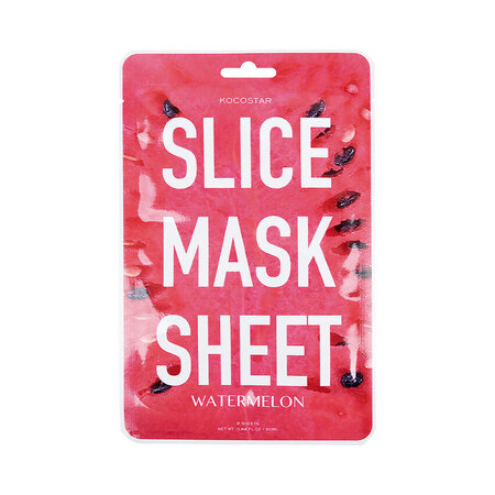 Blink Lab Kocostar Slice Mask Sheet Watermelon - Máscara Facial Melancia