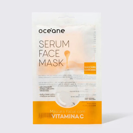 Máscara Facial Serum Face Mask Vitamina C 20ml - Océane