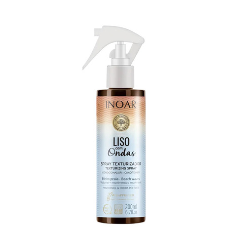 Liso com Ondas Inoar - Spray Texturizador 200ml