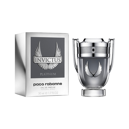 Invictus Platinum Eau de Parfum Rabbane – Perfume Masculino