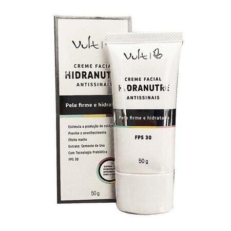 Rejuvenescedor Facial Vult - Creme Facial Hidranutre Antissinais - 50g