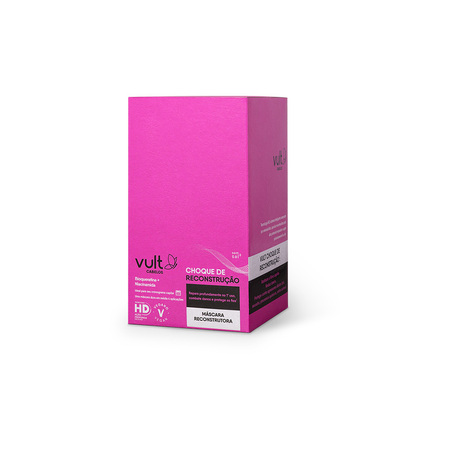 Vult Cabelos Choque de Reconstrução - Máscara Capilar 8x60g