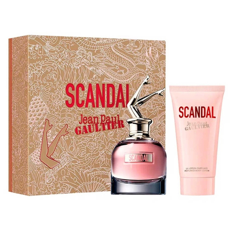 Kit de Perfume Feminino Scandal Jean Paul Gaultier - Eau de Parfum 80ml + Loção Corporal 75ml