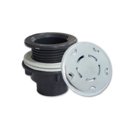 Dispositivo para Piscina Fibra com Pastilha Nível INOX