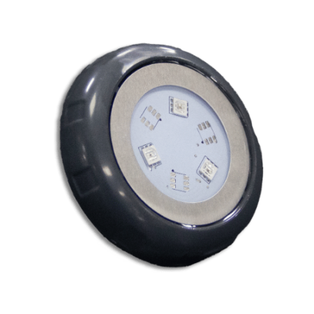 LED 6W RGBW Resinado Cinza