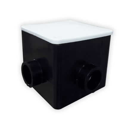 Caixa de Passagem Quadrada com Regulagem Tampa Plástica