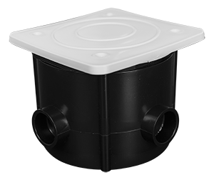 Caixa de Passagem com Regulagem Tampa Plástica