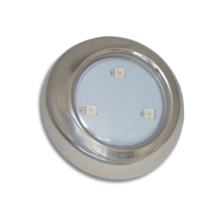 Hiper LED 6W INOX 316L RGB - Alvenaria