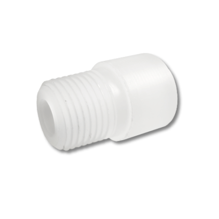 Adaptador para Prensa Cabo - Rosca Externa 1/2 e Rosca Interna 1/4