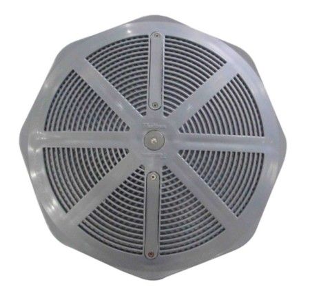 Tampa de Dreno de Fundo Alta Cinza