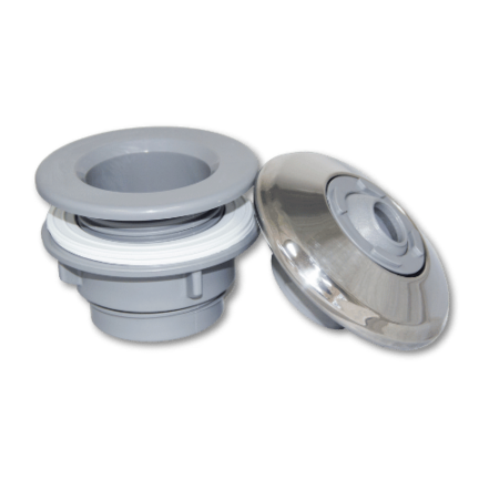 Dispositivo para Piscina Fibra com Pastilha Ajustável INOX
