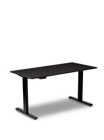 Mesa Elétrica Nord 1365x700x700mm - Tampo Preto e Estrutura Preta