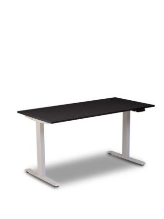 Mesa Elétrica Nord 1200x700x700mm - Tampo Preto e Estrutura Branca