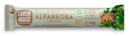 ALFARROBA COM NUTS 25G - UNICA