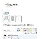 ALARGADORES HSC DE METAL DURO- WALTER DO BRASIL - QTD. 01 - 6354389