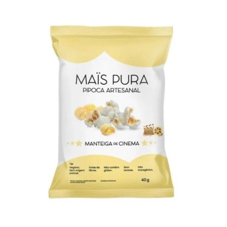 Pipoca Mais Pura Manteiga de Cinema 40g