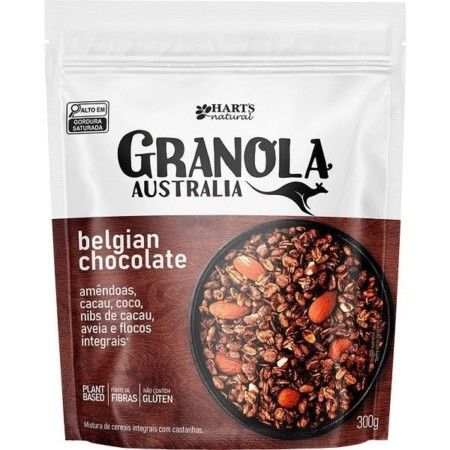 Granola Australia Belgian Harts Chocolate 300g